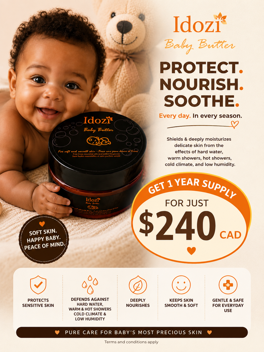 1 Year Baby Butter Subscription